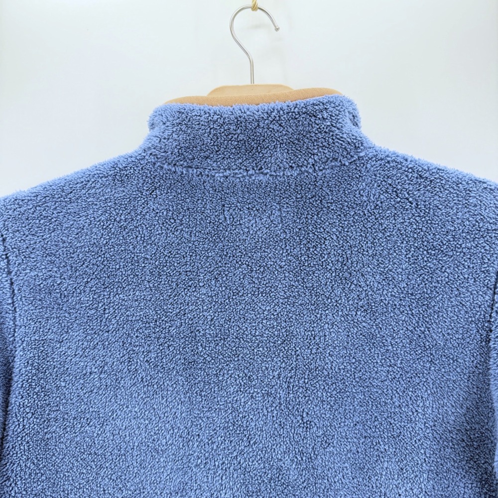Koolaburra by UGG Fleece Pullover Womens Large Blue Sherpa Gorpcore Mock Neck - Picture 7 of 10